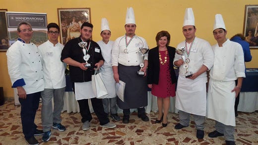 I vincitori del concorso Junior Chef