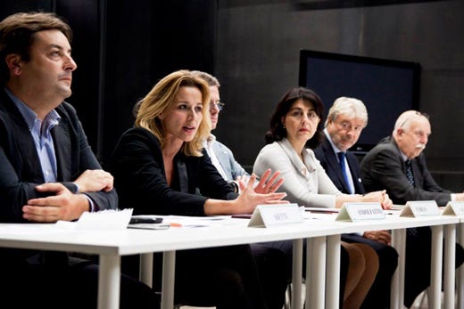 da sinistra: Alessandro Sietti, Patrizia Andolfatto, Massimilano Fabian, Mariagrazia Santoro, Antonio Paoletti e Igor Dolenc