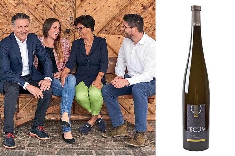 Günther, Ines, Alessandra e Ivan Givanett (Alto Adige Wine Summit Il Consorzio ha preso la strada giusta)
