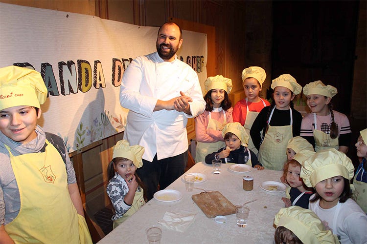 Banda Piccoli Chef compie cinque anni Si festeggia la sana alimentazione