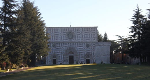 Basilica terremotata dell’Aquila