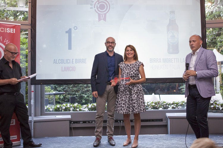 Brands Award 2017 Spicca Birra Moretti La Bianca