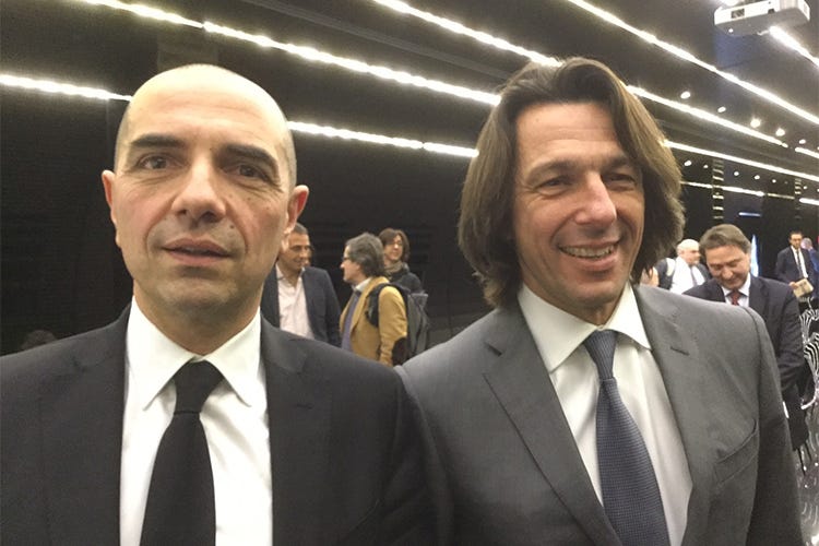 Luigi Scordamaglia e Antonio Cellie - Cibus Connect, agroalimentare al centro  Un ponte fra mercati italiani ed esteri