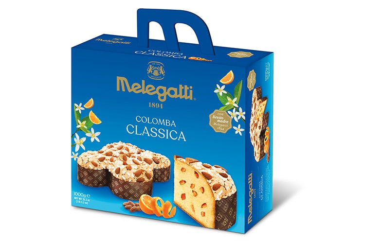 La tradizionale Colomba Melegatti - Melegatti, dolci per ogni ricorrenza da San Valentino alla Pasqua