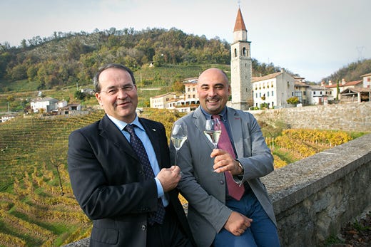 Floriano Zambon e Luciano Fregonese