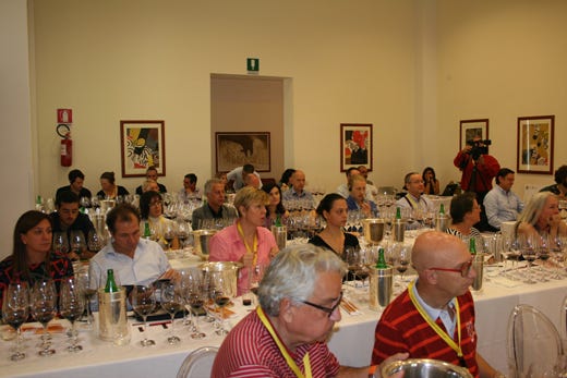 Degustazione Top Wines (foto di Maurizio Turrisi)