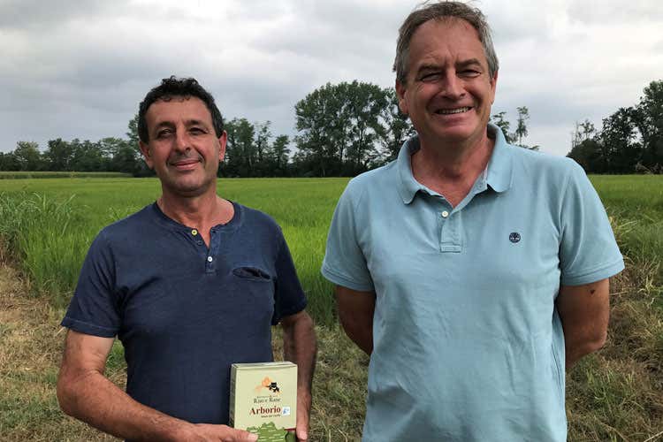 Valentino Oldani e Marco Magni - Dna controllato e mappa di produzione Il Distretto Riso e Rane li mette in etichetta Valentino Oldani e Marco Magni - Dna controllato e mappa di produzione Il Distretto Riso e Rane li mette in etichetta