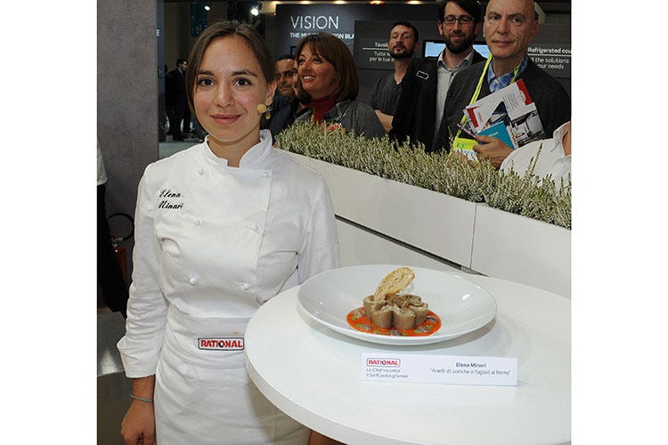Elena Minari (Elena Minari, la miglior cucina regionale La cuoca vince il contest di Rational)