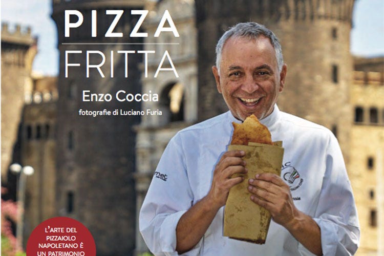 La copertina con Enzo Coccia (Maestro pizzaiolo Enzo Coccia Presentato a Milano il suo nuovo libro)