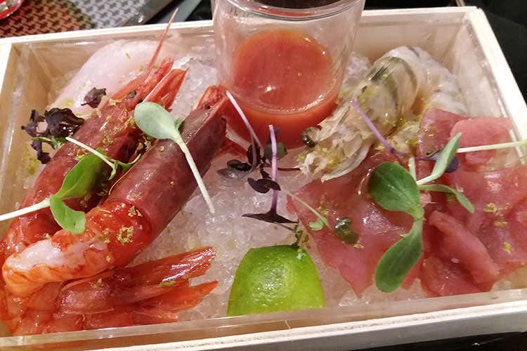 (Food pairing al Madeiterraneo Whisky e piatti firmati Di Giacinto)