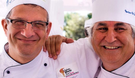 da sinistra: Francesco-Dioletta-e-Enzo-Crivella (foto: Gastronauta)