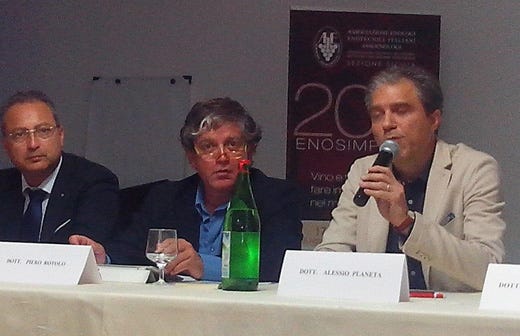 da sinistra: Giacomo Salvatore Manzo, Piero Rotolo e Alessio Planeta