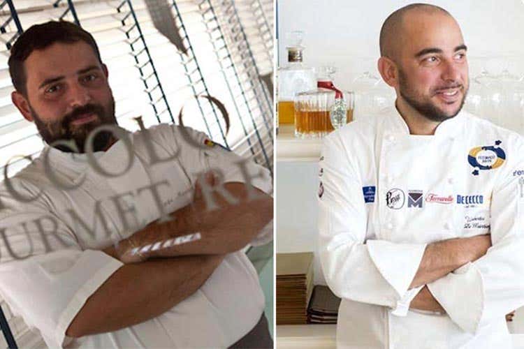 Giuseppe Mancino e Umberto De Martino - Giovedì sotto le stelle al Florian Maison Ospite il bistellato Giuseppe Mancino Giuseppe Mancino e Umberto De Martino - Giovedì sotto le stelle al Florian Maison Ospite il bistellato Giuseppe Mancino