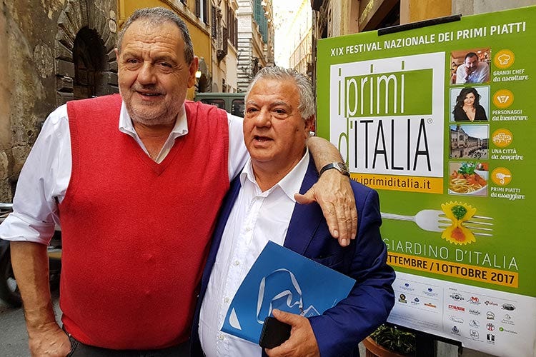 Gianfranco Vissani e Aldo Amoni - I primi d'Italia a Foligno Gianfranco Vissani tra gli ospiti