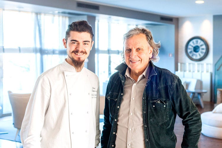 Gianni Castellana e Vincenzo Cammerucci - Linea verde all’Excelsior di Pesaro In cucina arriva Gianni Castellana