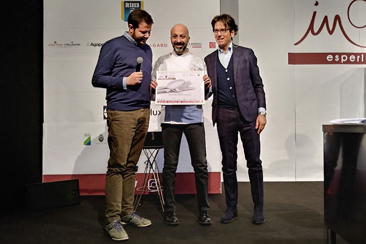Marco Bolasco, Nico Romito e Massimo Di Cintio (Meet in Cucina, l'Abruzzo cresce Da Niko Romito ai cuochi emergenti)