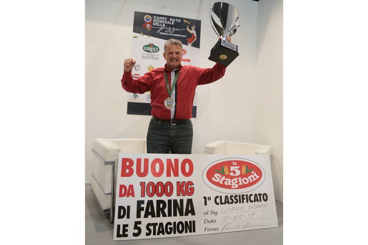 Giorgio Sabbatini - Mondiali di Pizza, Sabbatini sopra tutti Edizione di successo, 729 partecipanti