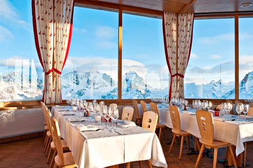 Corvatsch, Panorama Restaurant (foto: Gian Andri Giovanoli)