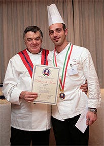  Da destra: Mario Ragona e Luigi Ugolini