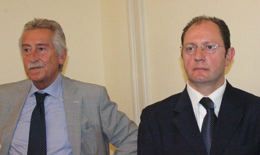 da sinistra: Antonio Lucisano e Domenico Raimondo