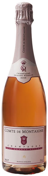 Comte de Montaigne Champagne Rosé Grande Reserve