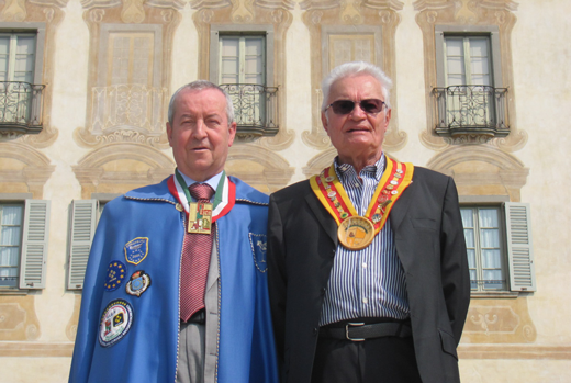 da sinistra: Mario Santagiuliana e Mario Lameri