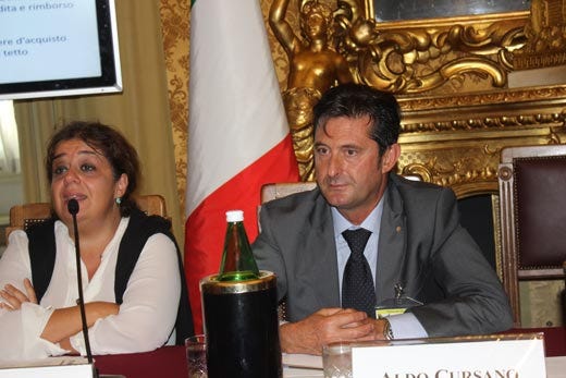 da sinistra: Tina Napoli e Aldo Cursano