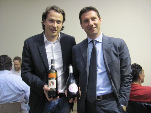 da sinistra: Luca Faccinelli e Aldo Rainoldi