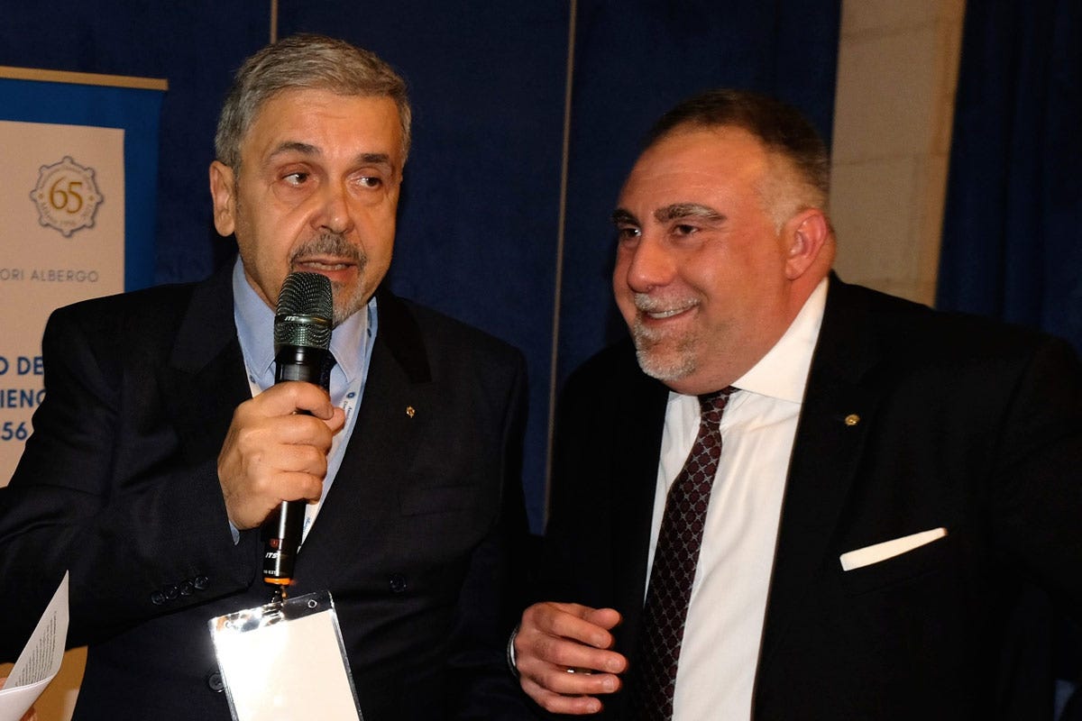 Bartolomeo D'Amico e Alessandro D'Andrea Bartolomeo D'Amico è il nuovo presidente di Ada - Associazione direttori d'albergo