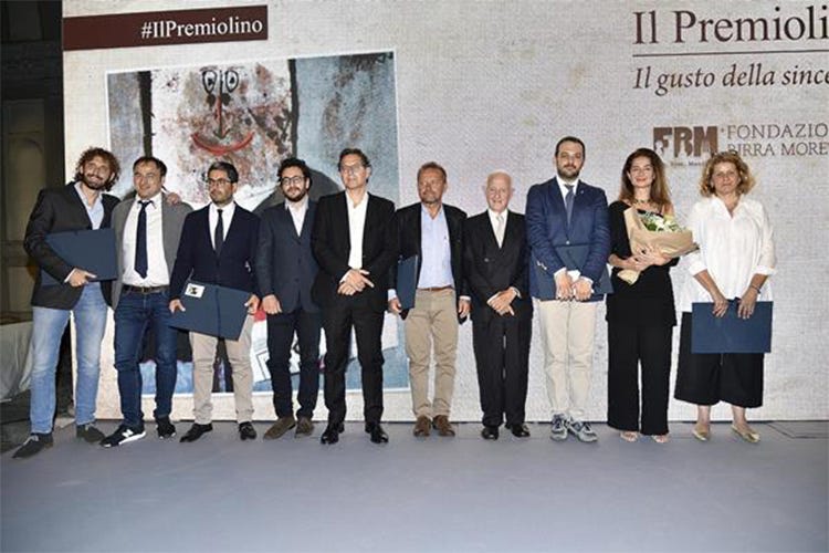 (Arrigo Cipriani premiato da Birra Moretti alla 58ª edizione del Premiolino)