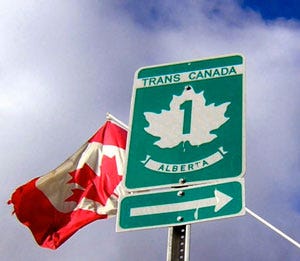 cartelli stradali canada