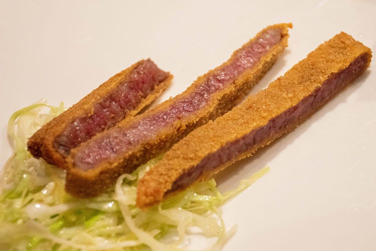 Carne giapponese impanata (Carne giapponese da 350 euro Ora in vendita  anche su internet)
