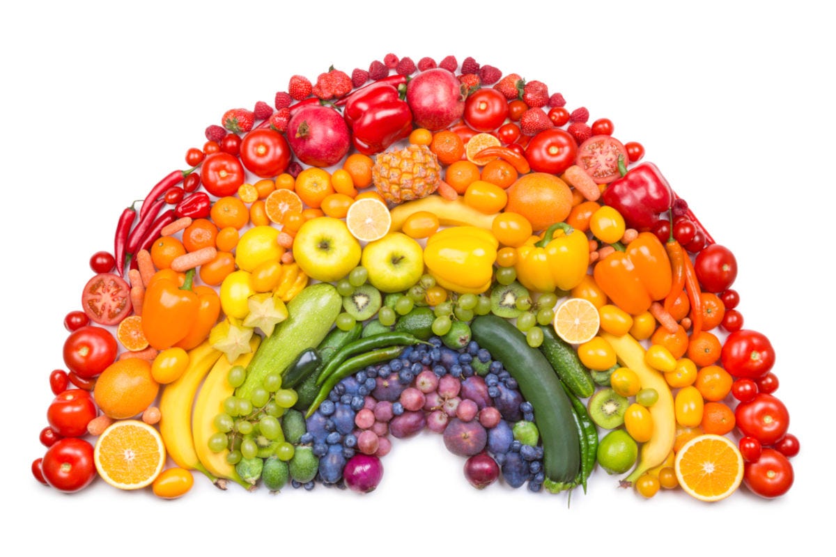  Cromoterapia a tavola: quali sono i colori degli alimenti che influiscono sul nostro stato emotivo?