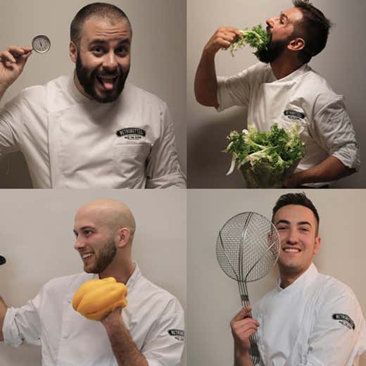 da sinistra: in alto Giuseppe Lo Iudice e Alessandro Miocchi; in basso Matteo Magagnini e Gabriele Di Lecce da sinistra: in alto Giuseppe Lo Iudice e Alessandro Miocchi; in basso Matteo Magagnini e Gabriele Di Lecce