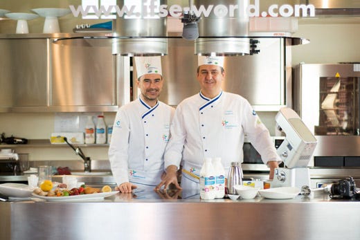 Davide Tabarri e Andrea Gamberini (credito foto: Saverio Pisano - IFSE Culinary Institute)