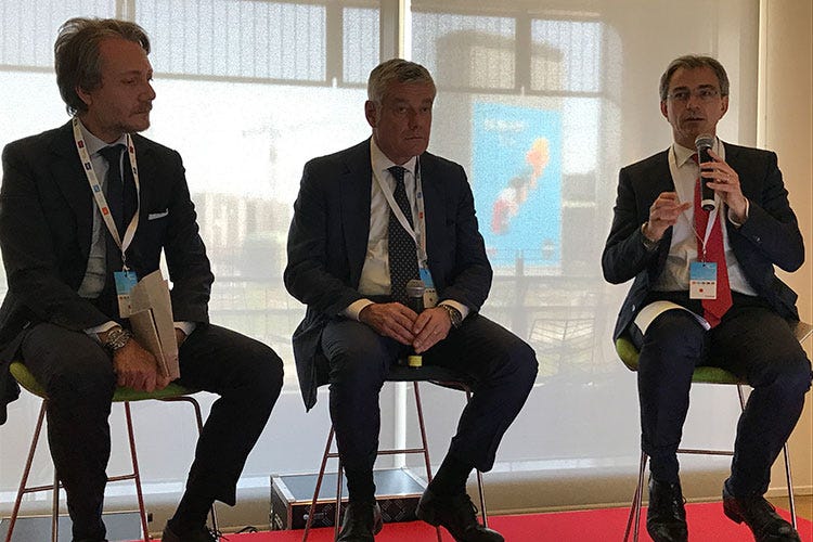 Alberto Sacco, paolo Pininfarina e Stefano Gallo (Exclusive Brands Torino a Milano per crescere sui mercati internazionali)