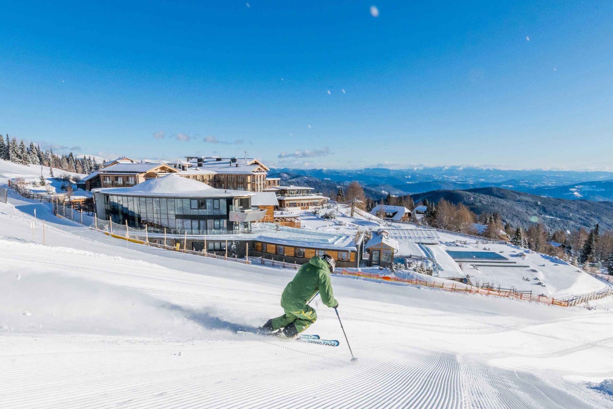 Il Mountain Resort Feueberg (foto Michael Stabentheiner)  Dalla camera alla pista: tre hotel per sciare a Villach