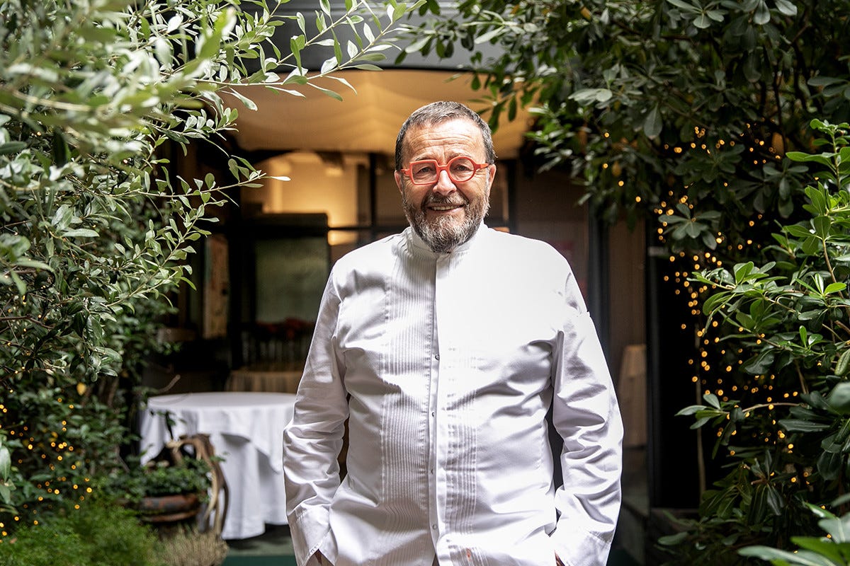 Giancarlo Morelli del ristornate Morelli di Milano Fuga di coppia (esclusiva) nei ristoranti gourmet al tavolo dello chef