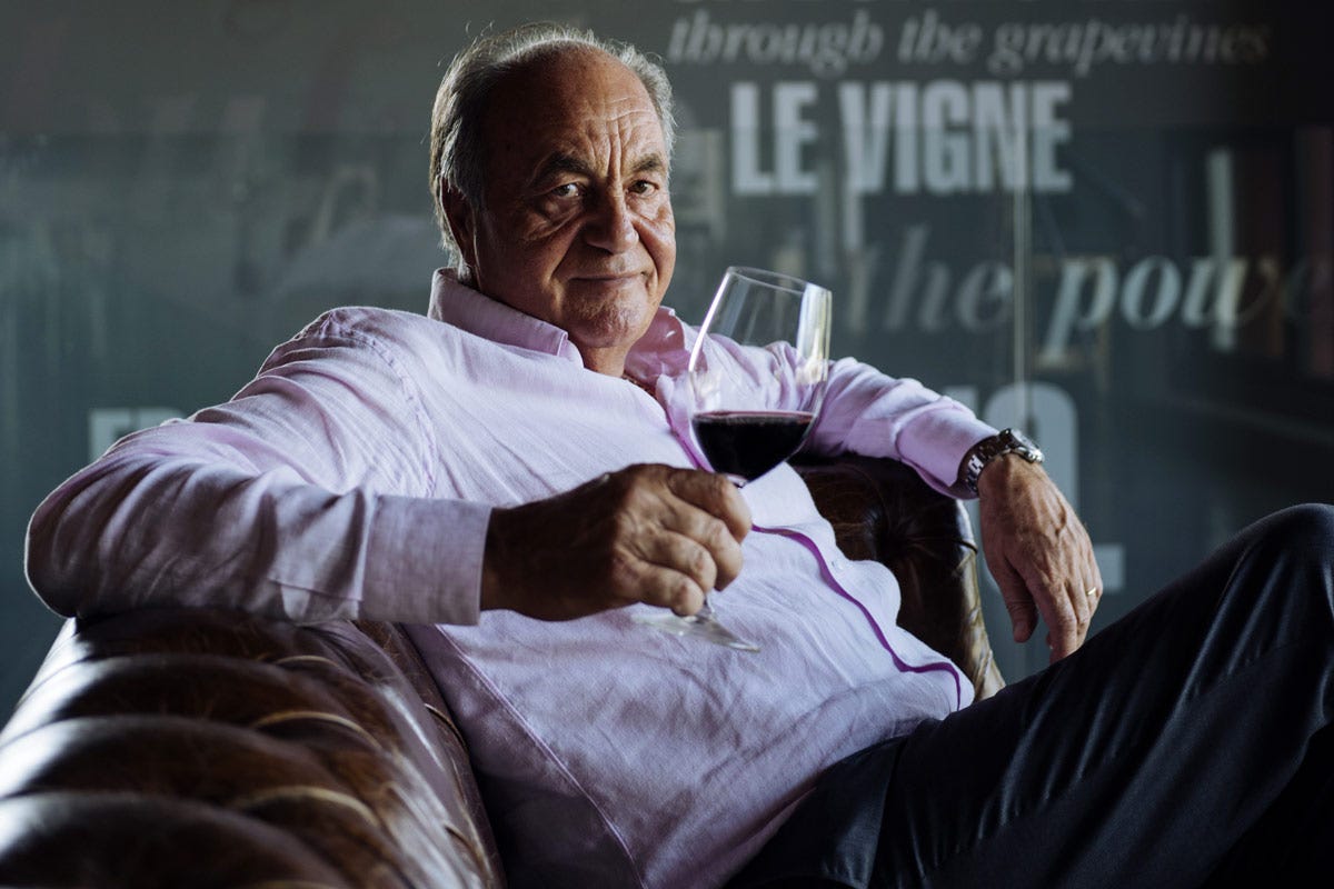 Giuseppe Pagano, patron della Cantina San Salvatore a Giungano (Sa) nel Cilento Campania: cresce il mondo del vino ma bisogna investire ancora