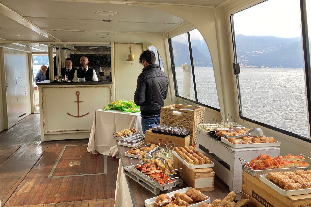 Un viaggio gastronomico sul lago di Como a bordo della prestigiosa Lady V