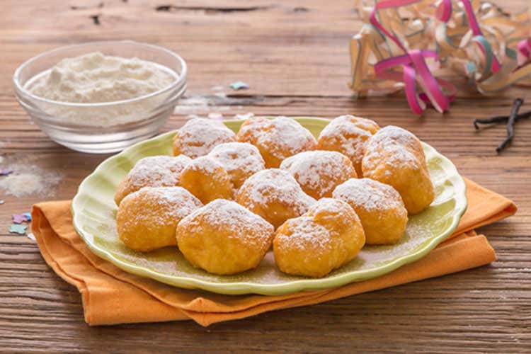 (Il menu tipico di Carnevale Primo, secondo e dolci di Galbani)