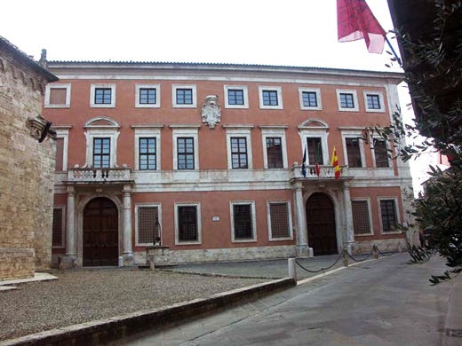 Palazzo Chigi Zandonari a San Quirico d’Orcia (Si)