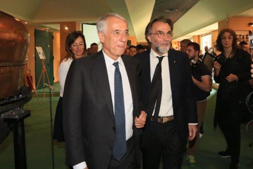 Da sinistra: Giuliano Pisapia e Niccolò Branca