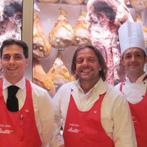 Da sinistra: Oscar Mazzoleni, Sergio Motta e Stefano Colombo