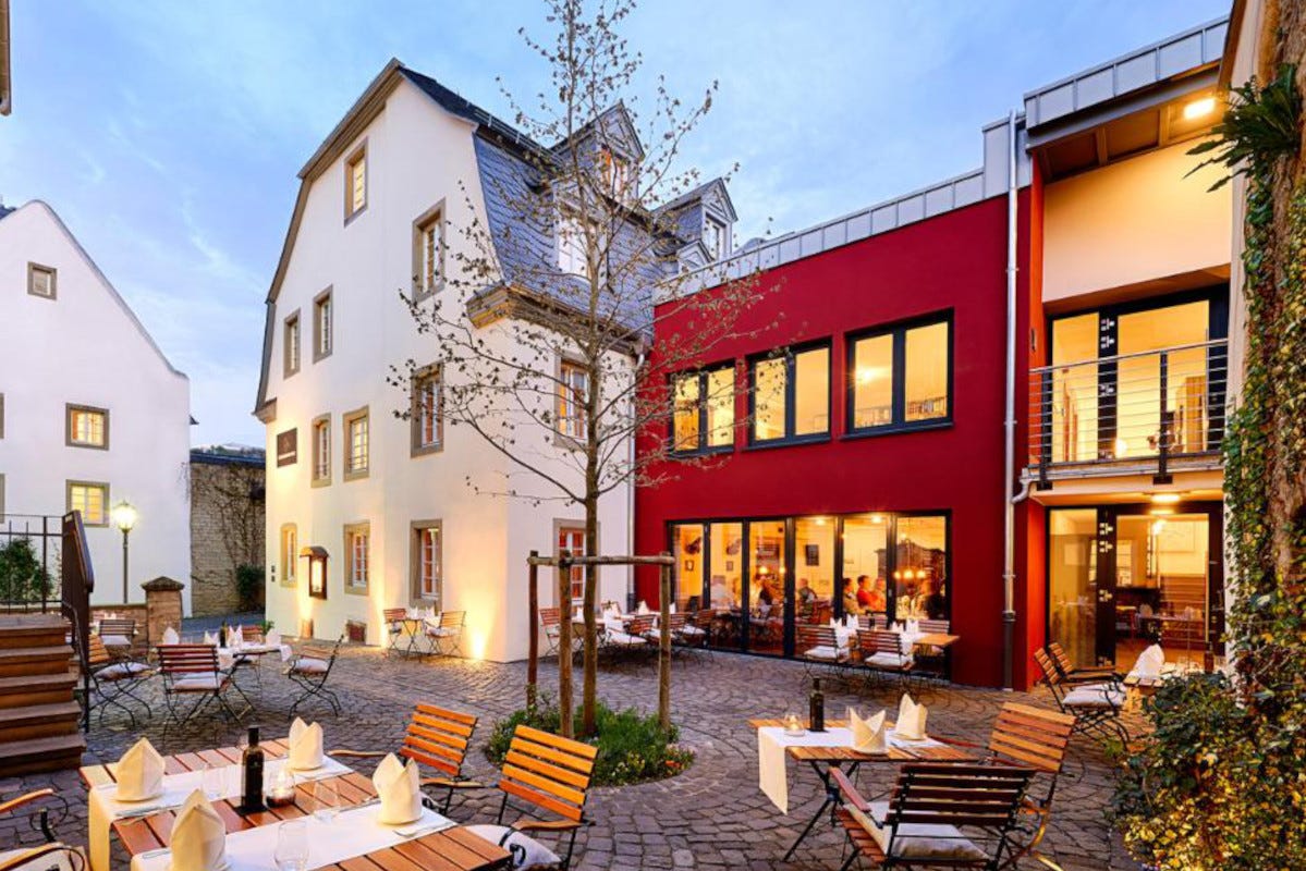 L'hotel, uno dei più storici della zona Romantik Hotels arriva in Germania grazie a Markus Pape