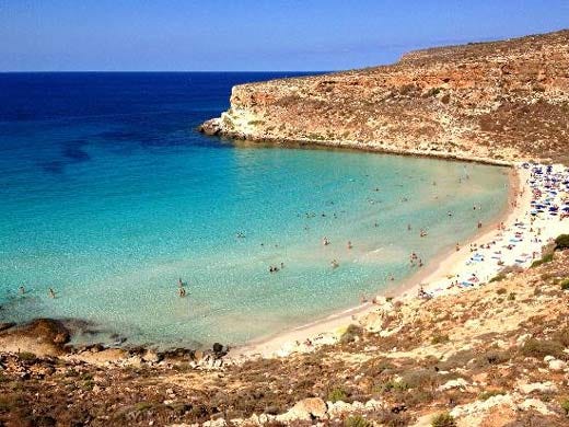 Spiaggia dei conigli - Lampedusa, Isole della Sicilia