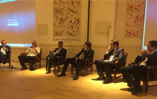 Alberto Lupini, Enrico Derflingher, Alfonso Pecoraro Scanio, Ettore Novellino, Rocco Pozzulo, Alessandro Circiello