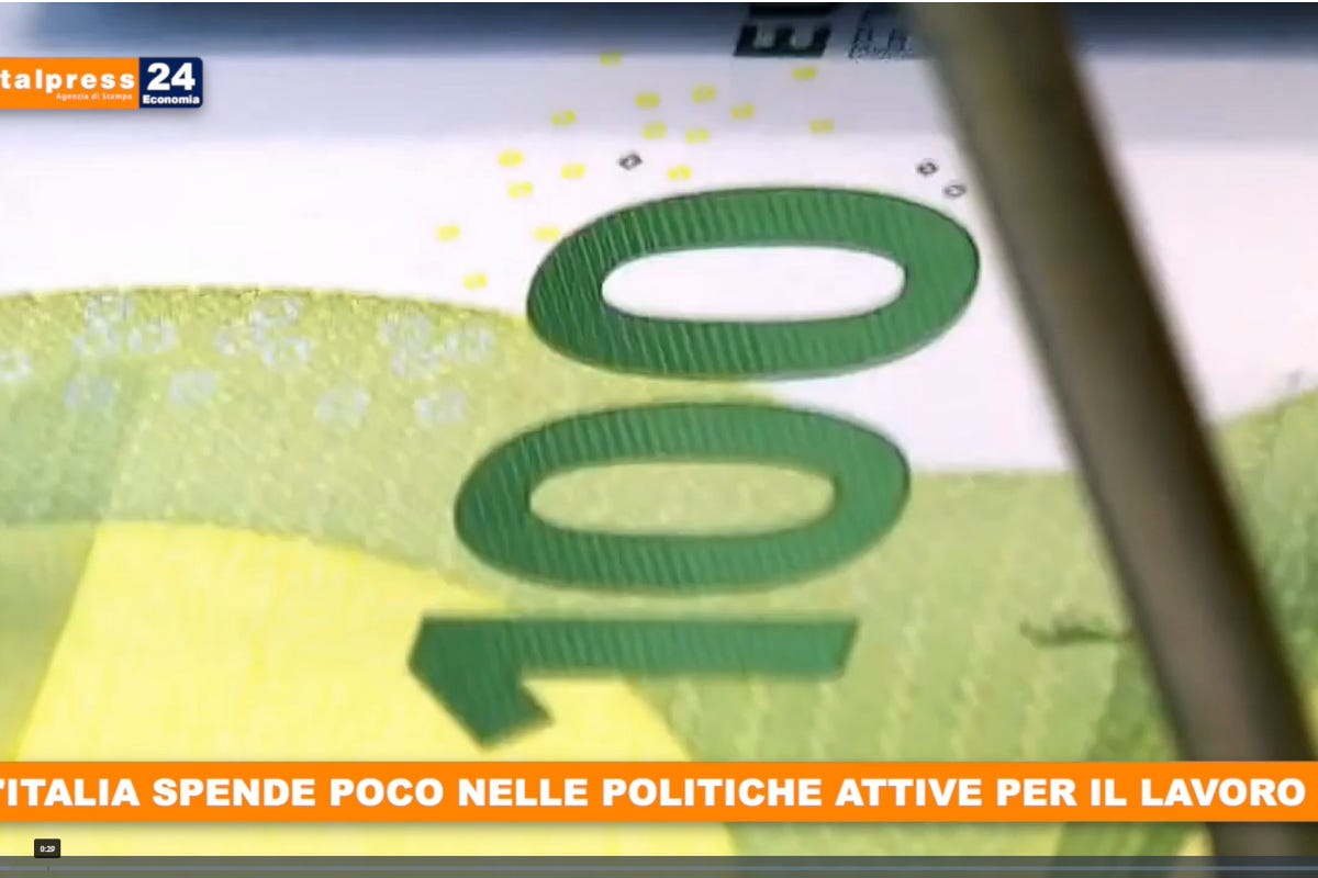 [TG Economia]: L'Italia spende poco nelle politiche attive per il lavoro