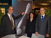  Da sinistra: Antonio, Michela e Pierpaolo Vanzini