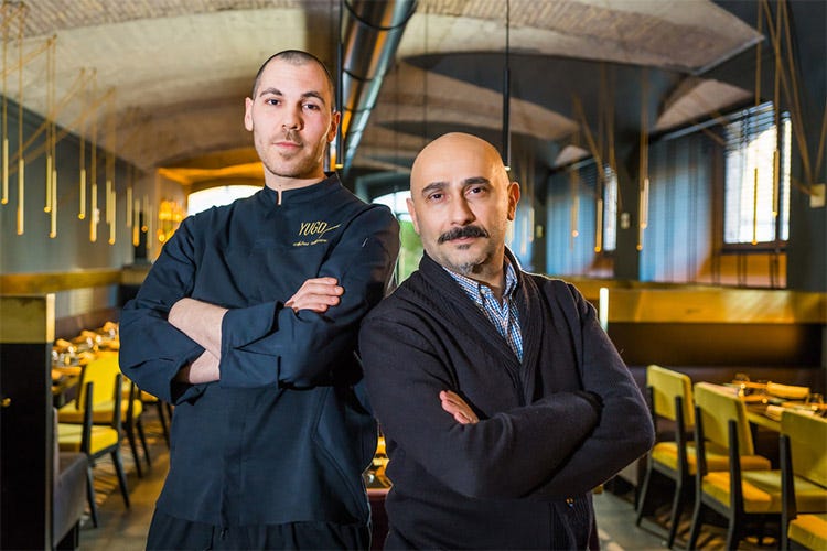 Anrdea Massari e Anthony Genovese - Yugo Fusion Bar in centro a Roma Cucina d’autore che parla di Asia